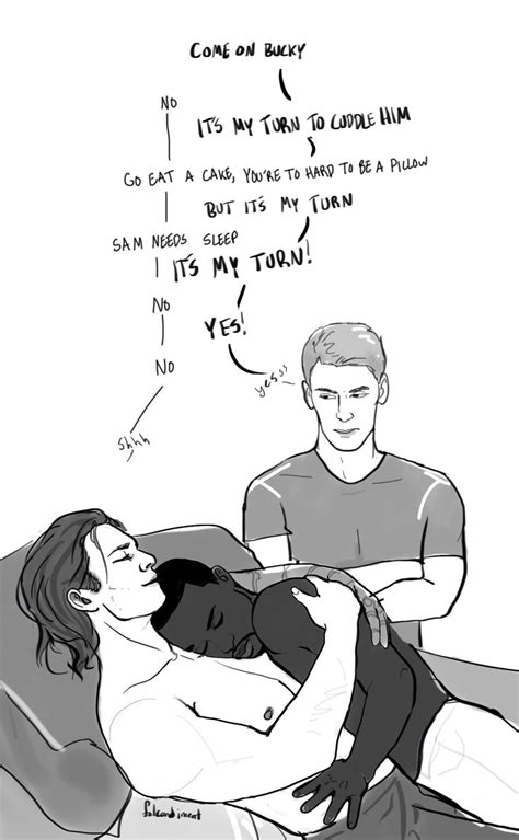 bucky x sam fanfic.